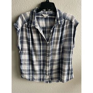 ❤️Lucky Brand Sleeveless Gauze Shirt